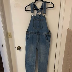 Denim overalls